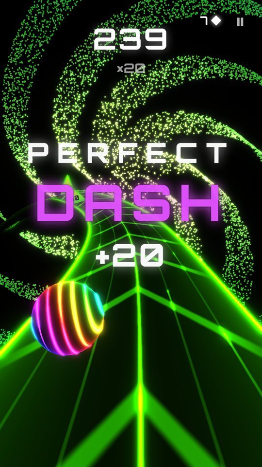 A 20 Dash combo in the Spiral Arms universe